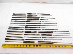 47pc LOT HSS TAPS PLUG BOTTOMING SPIRAL STRAIGHT FLUTE PULLEY EXTENDED THREADING - NS6207CH5