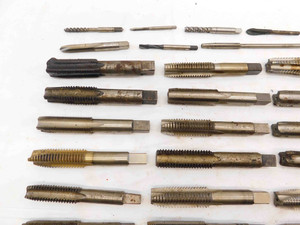 120pc LOT HSS TAP PLUG BOTTOMING SPIRAL STRAIGHT FLUTE PULLEY EXTENDED THREADING - NS6210CH5