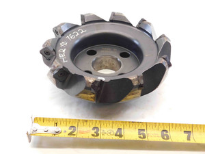 VALENITE 6" O.D. FACE MILL 539.62.690 1 1/2 PILOT 5/8 KEY HOLDS 10 INSERTS 6.0 - NS6261CA5
