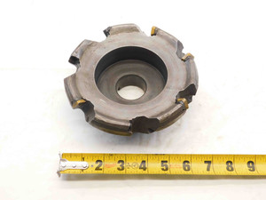 SANDVIK 6" O.D. FACE MILL RA245-152R38-12L 1 1/2 PILOT HOLDS 7 INSERTS 6.0 - NS6265CA5