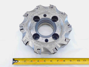 VALENITE 8" O.D. FACE MILL VMC-60-6-0810R 2 1/2 PILOT 10 POCKETS SE..633 8.0 - JG4401CA5