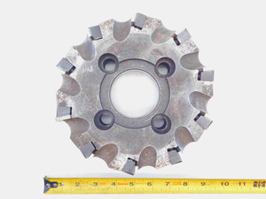 VR/WESSON 8" O.D. FACE MILL NNR6-0308-10 2 1/2 PILOT HOLDS 10 INSERTS SN.63x 8.0 - JG4403CA5