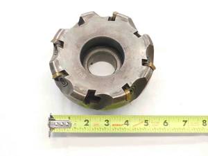 SANDVIK 5" O.D. FACE MILL RA260.22-125-15 1 1/2 PILOT HOLDS 8 INSERTS 5.0 - NS6279CA5
