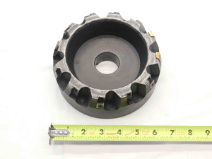 INGERSOLL 6" O.D. FACE MILL 6X2K06R01 1 1/2 PILOT 5/8 KEY HOLDS 12 INSERTS 6.0 - NS6281CA5