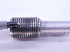 11/16 16 UN 2 SPECIAL THREAD PLUG GAGE .6875 GO ONLY P.D. = .64721 INSEPCTION - DW41052LVR