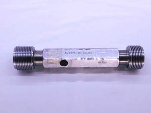1 5/16 12 UN 2B THREAD PLUG GAGE 1.3125 GO NO GO P.D.'S = 1.2584 & 1.2659 CHECK - DW41057LVR