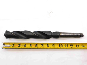 1 1/2 O.D. HSS TWIST DRILL BIT MORSE TAPER #2 SHANK 8" LOC 14" OAL 1.5 MT2 - NS6289BA6