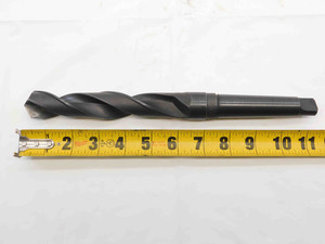 28mm HSS TWIST DRILL BIT MORSE TAPER #3 SHANK 6" LOC 11 1/2 OAL MT3 - NS6292BA6