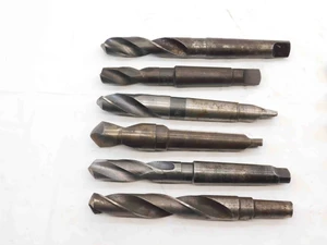 11pcs LOT MORSE TAPER #3 HSS TWIST DRILL BITS INCH & METRIC UP TO 1 1/8" MT3 - NS6305BA6