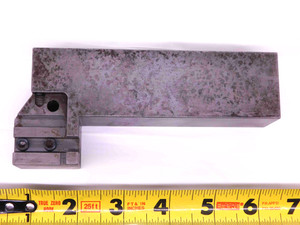LATHE TURNING TOOL HOLDER 1.2" X 1.5" SHANK 5 1/4 OAL GROOVING NO CLAMP - JJ1663AY6