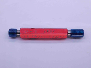 1/4 18 NPSF PIPE THREAD PLUG GAGE .25 .250 GO NO GO P.D.'S = .4852 & .4904 2B - DW41115LVR