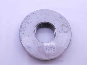 1" 11 BSPT PIPE THREAD RING GAGE 1.0 1.00 1.000 1.0000 BRITISH TAPER SYSTEM B R1 - DW41117LVR