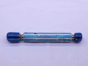 1/4 18 NPSF PIPE THREAD PLUG GAGE .25 .250 GO NO GO P.D.'S = .4852 & .4904 2B - DW41119LVR