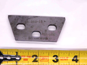 MANCHESTER B-250-15 BOTTOM CLAMP SUPPORT BLADE FOR INDEXABLE GROOVING LATHE TOOL - JJ1691AY6