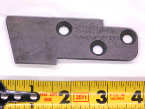 MANCHESTER 1B-187-15 BOTTOM CLAMP SUPPORT BLADE FOR INDEXABLE GROOVING TOOLS - JJ1693AY6