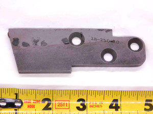 MANCHESTER 1B-250-20 BOTTOM CLAMP SUPPORT BLADE FOR INDEXABLE GROOVING TOOLS - JJ1694AY6