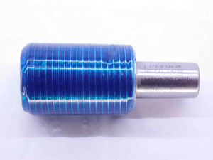 1 1/2 8 UN 2B THREAD PLUG GAGE 1.5 1.50 1.500 GO ONLY P.D. = 1.4188 2B OR 3B - DW41141LVR