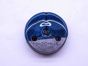 .268 20 NS THREAD RING GAGE .2680 GO ONLY P.D. = .2355 #16 INSPECTION CHECK - DW41158LVR