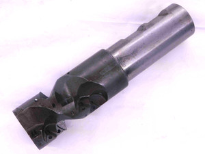 VALENITE 1 1/2 DIA. 6" OAL HELICAL INDEXABLE END MILL 1 1/4 SHANK 2 FLUTE 1.5 - JJ1723CH5