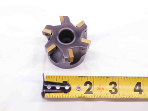 KENNAMETAL 2" O.D. FACE MILL KSSR200SP10T30F3 3/4 PILOT 6 POCKETS SPCT10T3 2.0 - NS6349CH5