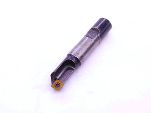 GTE 5/8 DIA. COOLANT THRU INDEXABLE END MILL 4T1-H 5/8 SHANK SINGLE FLUTE .625 - NS6355CH5