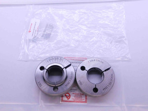 NEW 1 3/8 8 UN 2A VERMONT THREAD RING GAGES 1.375 GO NO GO PDS= 1.2916 & 1.2844 - DW41208VTG