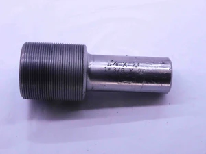 SHOP MADE 1 3/8 20 THREAD PLUG GAGE 1.375 1.3750 GO ONLY P.D. = 1.3425 CHECK - DW41251CH5