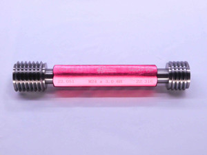 NEW M24 X 3.0 6H METRIC THREAD PLUG GAGE 24.0 3 GO NO GO PD'S = 22.051 & 22.316