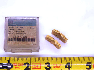 2pcs AMEC 0.921 O.D. SERIES #1 TiN HSS SPADE DRILL INSERTS .921 131T-.921 59/64 - JJ1796BB6
