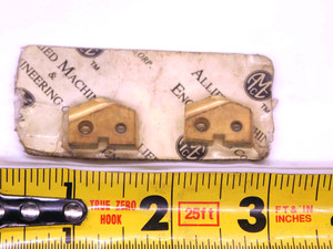 2pcs AMEC 3/4" O.D. SERIES #1 T-A TiN COBALT SPADE DRILL INSERTS .75 181T-0024 - JJ1803BB6