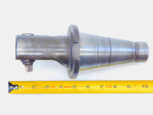 DEVLIEG MICROBORE MB-9995 ADJUSTABLE BORING BAR NMTB50 SHANK ABOUT 2.5 MIN BORE - JG4527BC6