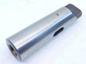 MT#4 INSIDE TO MT#6 OUTSIDE MORSE TAPER ADAPTER SLEEVE 8 1/2 OAL MT4 MT6 - JG4543CA5