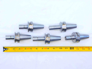 5pc LOT OF BT30 BIG NBC6 COLLET CHUCK TOOL HOLDER 2 7/8 PROJ. BBT30-MEGA6N-75 - JG4572AT1