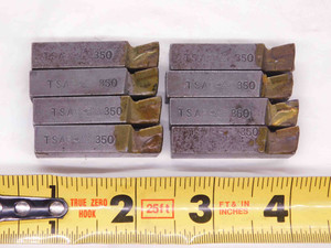 8pcs NEW TSA6-350 LATHE TURNING TOOL BITS 3/8" SQUARE SHANK CARBIDE BRAZED .375 - DCT-JJ1873