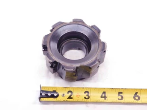 INGERSOLL 4" O.D. FACE MILL SJ6B04R01 1 1/2 PILOT 5/8 KEY HOLDS 8 INSERTS 4.0 - NS6446BB6