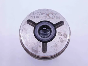 1 7/8 16 N 2 THREAD PLUG GAGE 1.875 GO NO GO P.D.'S = 1.8344 & 1.8404 UN-2 CHECK - DW41366CH5