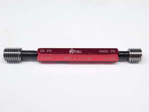 NEW M10 X 1.5 6H METRIC THREAD PLUG GAGE 10.0 1.50 GO NO GO P.D.'S 9.026 & 9.206