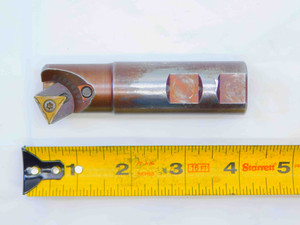 10 - 80 DEGREE ADJUSTABLE INDEXABLE CHAMFER MILL CUTTER 1" SHANK TP32.5 INSERTS - JG4599CH5