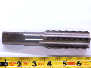 1.383 12 HSS BOTTOMING TAP 6 STRAIGHT FLUTE 1.3830 NS UNS THREADING - JJ1901CH5