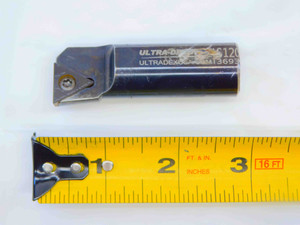 ULTRA-DEX 3/4 SHANK DIA S120...3693 2 5/8 OAL INDEXABLE BORING BAR .75 LATHE - JG4637CH5