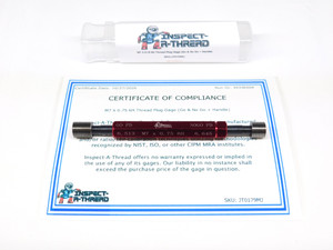 NEW M7 X 0.75 6H METRIC THREAD PLUG GAGE 7.0 .75 GO NO GO P.D.'S = 6.513 & 6.645