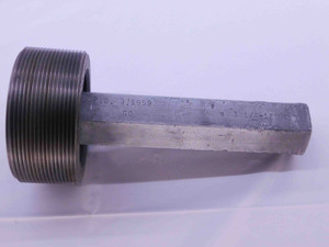 3 1/4 12 NS THREAD PLUG GAGE 3.25 3.250 3.2500 GO ONLY P.D. = 3.1959 N UN 2B 3B - DW41399CH5