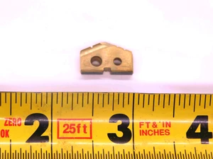 1pc AMEC 11/16 OD SERIES #0 T-A TiN S. COBALT SPADE DRILL INSERT .6875 150T-0022 - JJ1915BB6