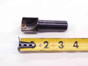 KENNAMETAL 1 1/8 DIA. INDEXABLE END MILL KICR112SP30 3/4 SHANK 2 FLUTE 1.125 - NS6465CH5