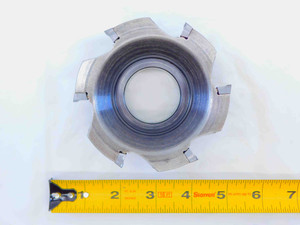 ISCAR 4" O.D. FACE MILL HM90 F90A-D4.00-6-1.50 1 1/2 PILOT 6 POCKETS ADKT 1505 - JG4650CH5