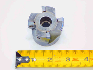 CARBOLOY 2" O.D. FACE MILL R220.69-02.00-16G 3/4 PILOT 4 POCKETS AP-1604 2.0 - JG4653CH5