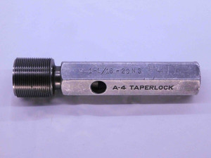 1 1/16 20 NS SET THREAD PLUG GAGE 1.0625 GO ONLY P.D. = 1.0300 INSPECTION CHECK - DW41413BB6