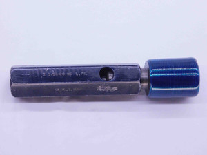 1 1/16 20 NS LEFT HAND SET THREAD PLUG GAGE 1.0625 GO ONLY P.D. = 1.0295 L.H. - DW41416BB6