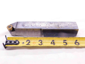 CARBOLOY ? LATHE TURNING TOOL HOLDER 1" SQUARE SHANK RN-43 INSERTS 6" OAL 1.0 - NS6511LVR