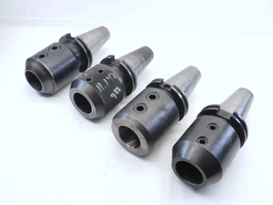 4pcs LOT OF CAT50 2" I.D. SOLID END MILL TOOL HOLDER 2.0 5" - 5.5" PROJECTIONS - JG4669LVR